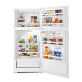 Amana 14 cu. ft. Top-Freezer Refrigerator with Flexible Storage Options ART104TFDW