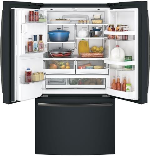 GE Series ENERGY STAR 27.8 Cu. Ft. French-Door Refrigerator GFE28GELDS