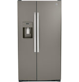 GE 25.3 Cu. Ft. Side-By-Side Refrigerator GSS25GMPES-Slate