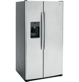 GE 25.3 Cu. Ft. Side-By-Side Refrigerator GSS25GYPFS-Fingerprint Resistant Stainless Steel