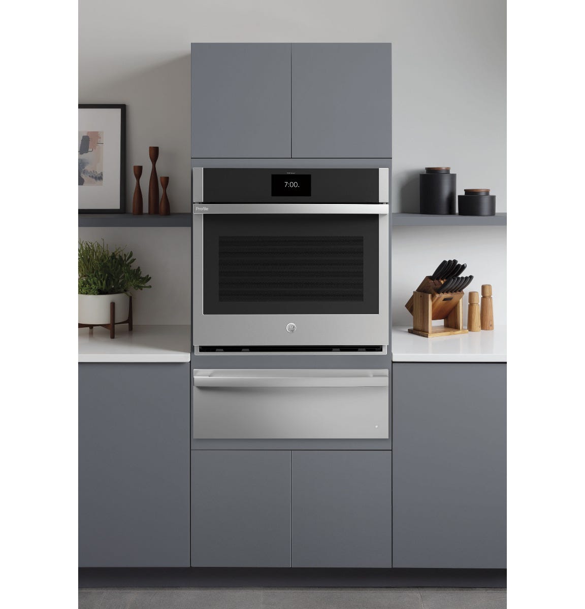 GE Profile™ 30" Warming Drawer PTW9000SPSS