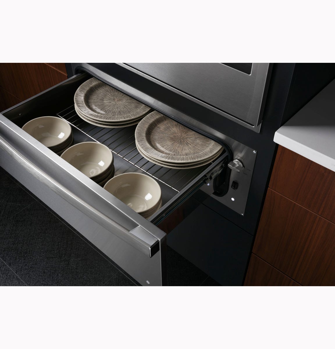 GE Profile™ 30" Warming Drawer PTW9000SPSS