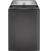 GE Profile 4.9 cu. ft. Capacity Washer with Smarter Wash Technology and FlexDispense PTW605BPRDG-Gray