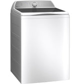 GE Profile 4.9 cu. ft. Capacity Washer with Smarter Wash Technology and FlexDispense PTW605BSRWS-White