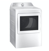 GE Profile 7.4 cu. ft. Capacity aluminized alloy drum Electric Dryer with Sanitize Cycle and Sensor Dry PTD60EBSRWS