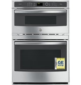 GE Profile Series 30 in. Combination Double Wall Oven with Convection and Advantium Technology PT9800SHSS