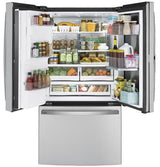 GE Profile Series 27.8 Cu. Ft. French-Door Refrigerator with Door In Door and Hands-Free AutoFill PFD28KYNFS