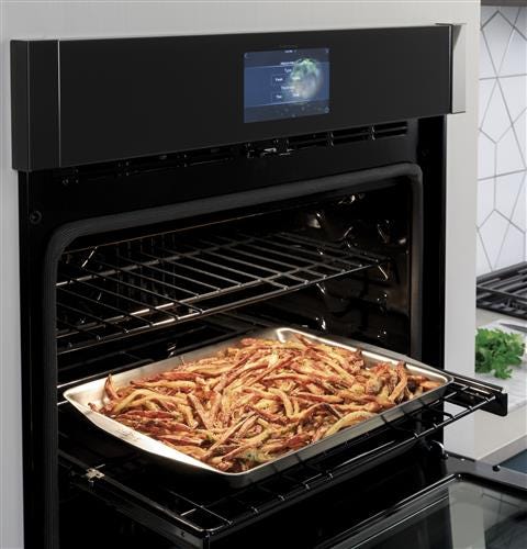 Café Professional Series 30" Smart Built-In Convection French-Door Double Wall Oven CTD90FP4NW2