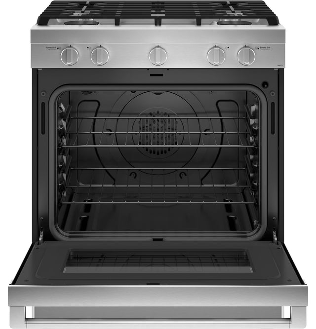 Haier 30" Smart Slide-In Gas Range with Convection QGSS740RNSS