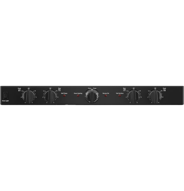 GE 30” Free-standing Electric Radiant Smooth Cooktop Range JB480DTBB-Black