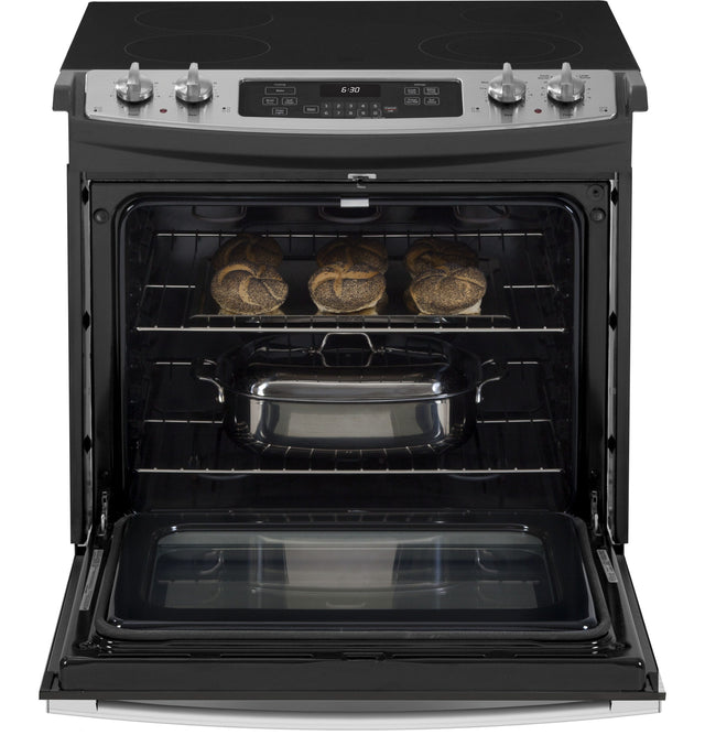 GE 30" DROP-IN ELECTRIC RANGE JD630STSS-Stainless Steel