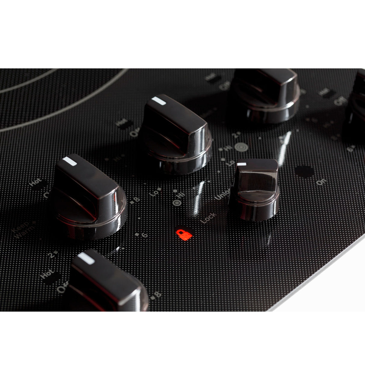 GE 36" Built-In Knob Control Electric Cooktop JEP5036DTBB