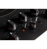 GE 36" Built-In Knob Control Electric Cooktop JEP5036STSS-Stainless Accents- Aluminum Trim