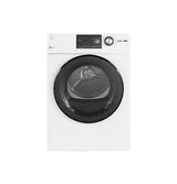 GE 24" 4.3 Cu.Ft. Front Load Vented Electric Dryer with Stainless Steel Basket GFD14ESSNWW