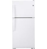 GE ENERGY STAR 19.1 Cu. Ft. Top-Freezer Refrigerator GTE19DTNRWW