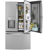 GE Profile Series 27.8 Cu. Ft. French-Door Refrigerator with Door In Door and Hands-Free AutoFill PFD28KYNFS