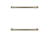 Café™ 2 - 30” Double Wall Oven Handles - Brushed Bronze CXWD0H0PMBZ