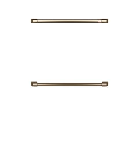 Café™ 2 - 30” Double Wall Oven Handles - Brushed Bronze CXWD0H0PMBZ