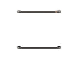 Café 2 - 30” Double Wall Oven Handles - Brushed Black CXWD0H0PMBT