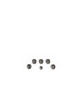 Café™ 5 Gas Cooktop Knobs - Brushed Black CXCG1K0PMBT