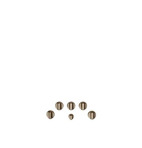 Café 5 Gas Cooktop Knobs - Brushed Bronze CXCG1K0PMBZ