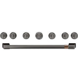 Café 36" Brushed Black Handle & Knob Set for Pro Range and Rangetop CXPR6HKPMBT