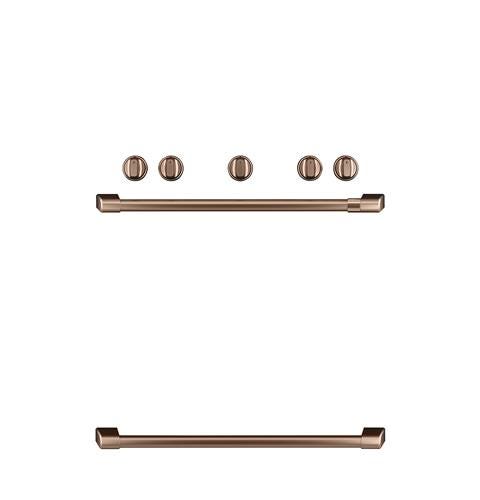 Café Freestanding Gas Knobs and Handles - Brushed Copper CXFSGHKPMCU