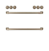 Café Front Control Gas Knobs and Handles - Brushed Bronze CXFCGHKPMBZ