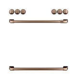 Café Front Control Gas Knobs and Handles - Brushed Copper CXFCGHKPMCU