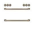 Café Front Control Electric Knobs and Handles - Brushed Bronze CXFCEHKPMBZ