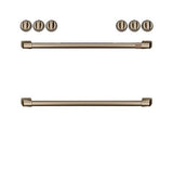 Café Front Control Electric Knobs and Handles - Brushed Bronze CXFCEHKPMBZ