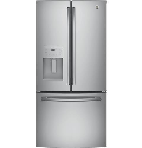 GE Series ENERGY STAR 23.8 Cu. Ft. French-Door Refrigerator GFE24JYKFS