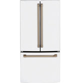 Café ENERGY STAR 18.6 Cu. Ft. Counter-Depth French-Door Refrigerator CWE19SP4NW2