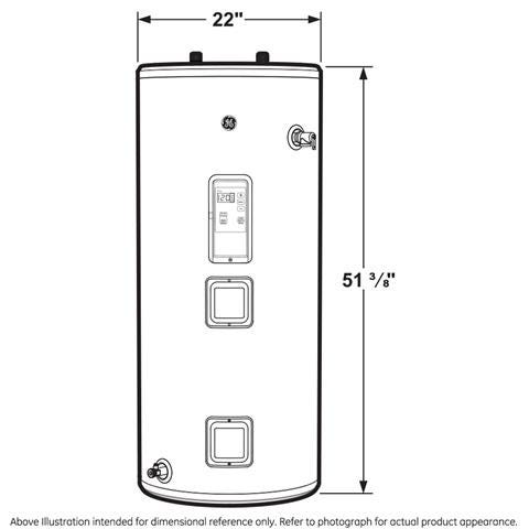 GE Smart 40 Gallon Short Electric Water Heater GE40S10BLM