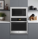 GE Profile Series 30" Built-In Convection Single Wall Oven PTS7000SNSS