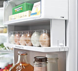 GE Profile Series ENERGY STAR 22.2 Cu. Ft. Counter-Depth French-Door Refrigerator PYE22KBLTS