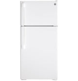 GE ENERGY STAR 15.6 Cu. Ft. Top-Freezer Refrigerator GTE16DTNRWW