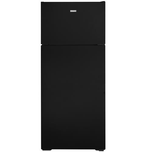 Hotpoint 17.5 Cu. Ft. Recessed Handle Top-Freezer Refrigerator HPS18BTNRBB