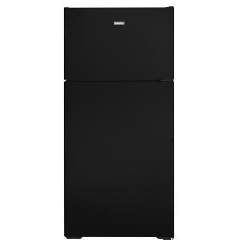 Hotpoint 15.6 Cu. Ft. Recessed Handle Top-Freezer Refrigerator HPS16BTNRBB