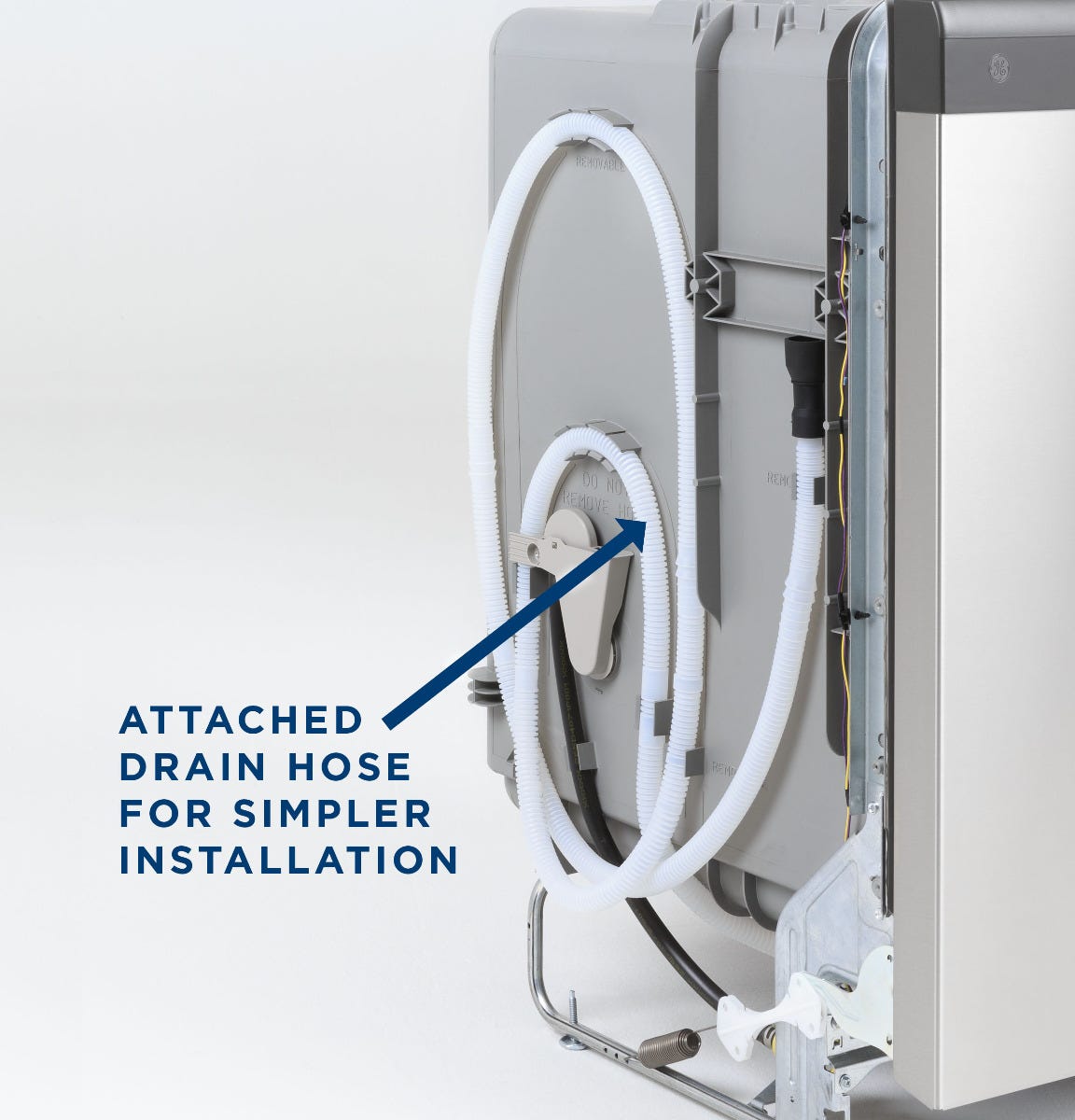GE Dishwasher with Front Controls GDF450PSRSS
