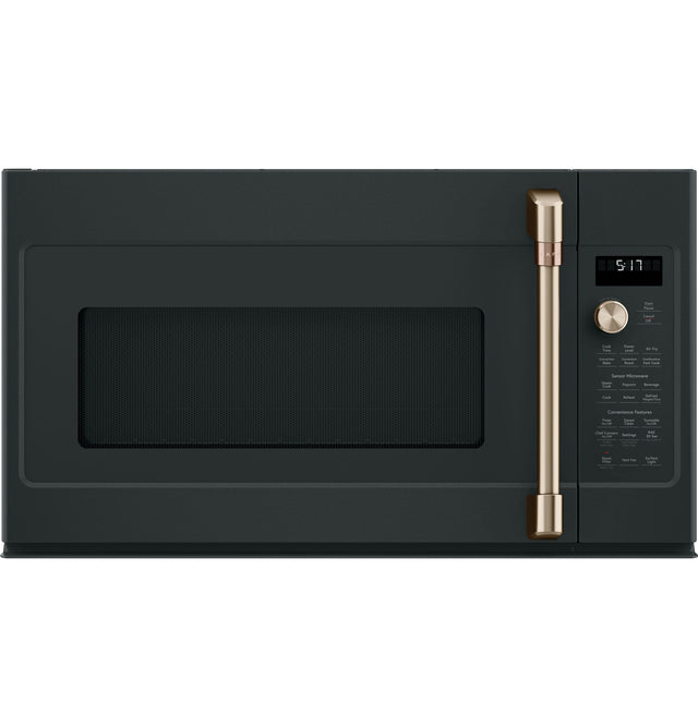 Café™ 1.7 Cu. Ft. Convection Over-the-Range Microwave Oven CVM517P3RD1-Matte Black