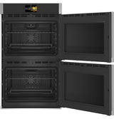 GE Profile 30 Inch 10 cu. ft. Total Capacity Electric Double Wall Oven PTD700RSNSS