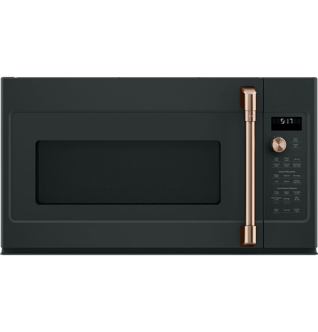 Café™ 1.7 Cu. Ft. Convection Over-the-Range Microwave Oven CVM517P3RD1-Matte Black