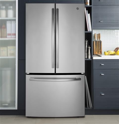 GE ENERGY STAR 27.0 Cu. Ft. French-Door Refrigerator GNE27JYMFS