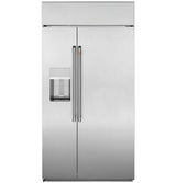 Café 48" Smart Built-In Side-by-Side Refrigerator with Dispenser CSB48YP2NS1