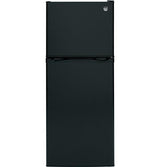 GE Series ENERGY STAR 11.6 cu. ft. Top-Freezer Refrigerator GPE12FGKBB