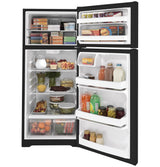 GE ENERGY STAR 17.5 Cu. Ft. Top-Freezer Refrigerator GTE18DTNRBB