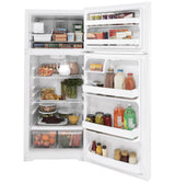 GE ENERGY STAR 17.5 Cu. Ft. Top-Freezer Refrigerator GIE18DTNRWW