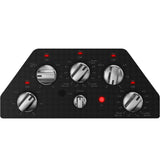 GE 30" Built-In knob Control Electric Cooktop JEP5030STSS-Stainless Accents- Aluminum Trim