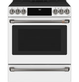 CAFÉ 30" SMART SLIDE-IN, FRONT-CONTROL, INDUCTION AND CONVECTION RANGE WITH WARMING DRAWER CHS900P4MW2